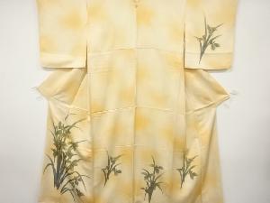 菖蒲模様一ツ紋訪問着